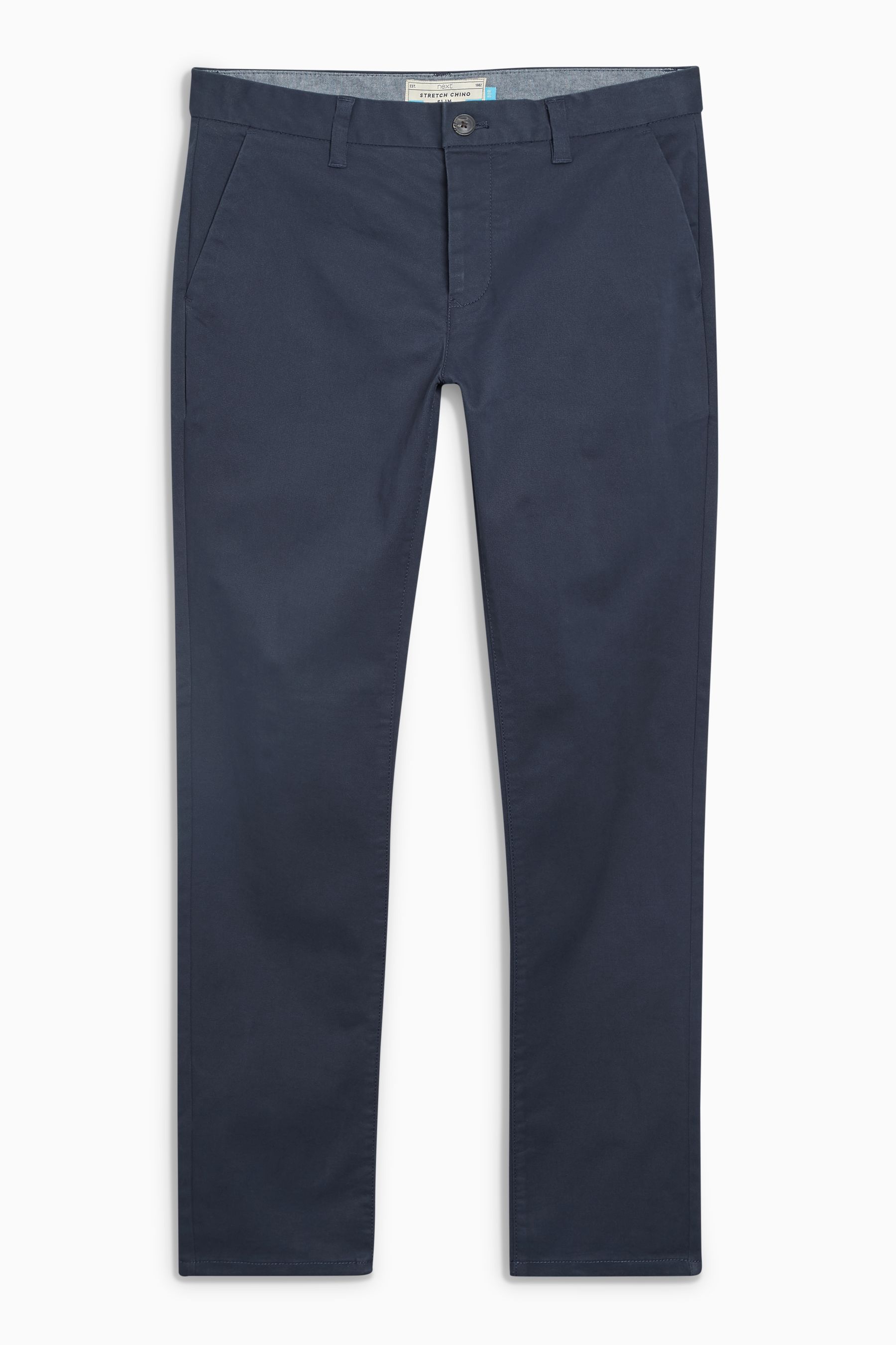 Stretch Chino Trousers Slim Fit