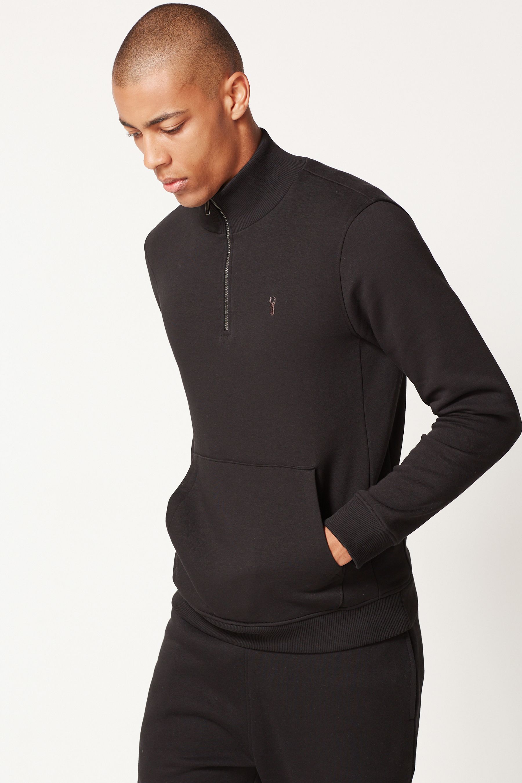 T82526s Zip Neck