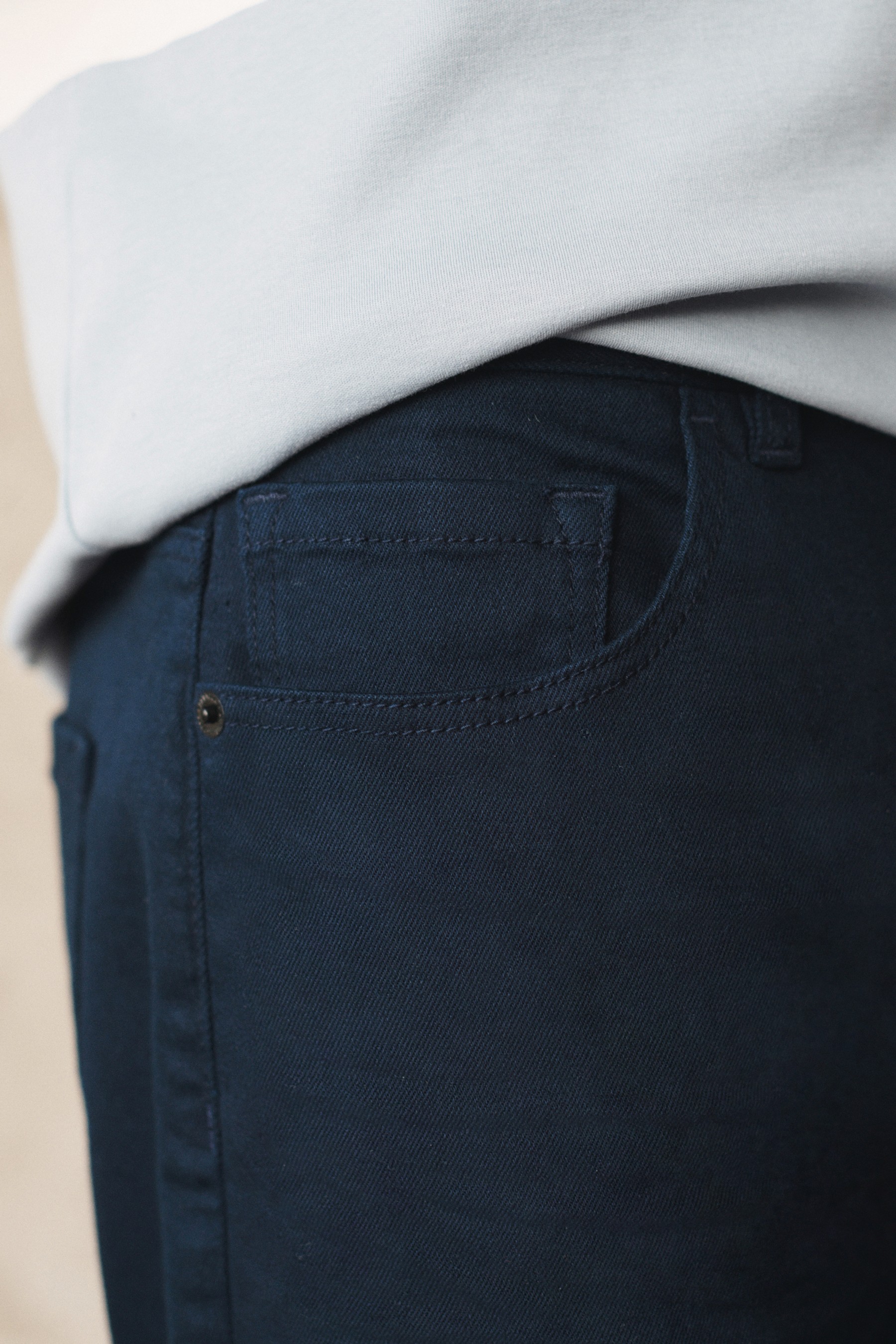 Essential Stretch Jeans Straight Fit