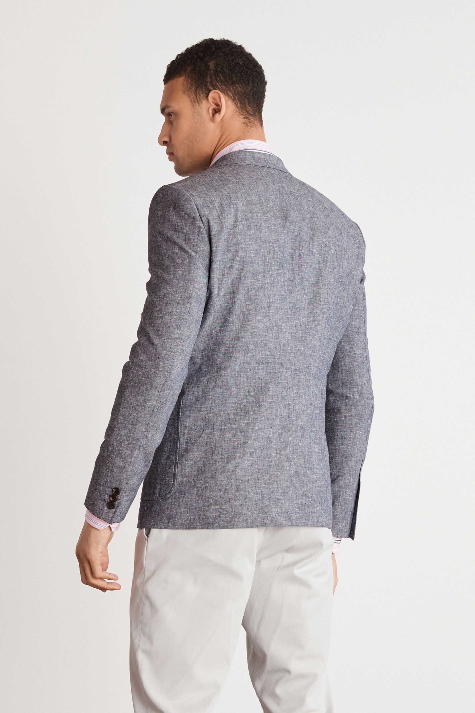 Linen Blend Blazer