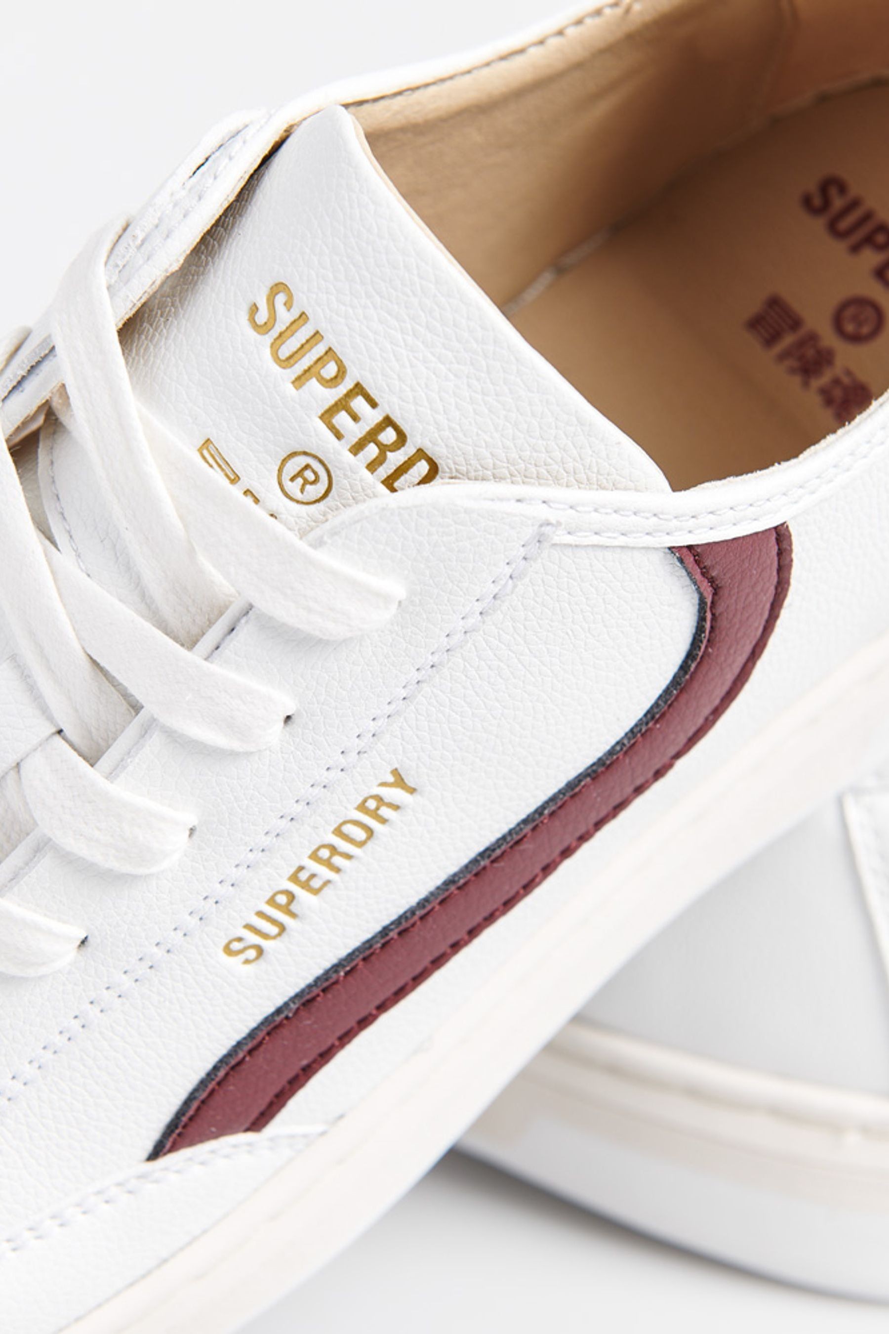 Superdry Vegan Basket Lux Low Trainers