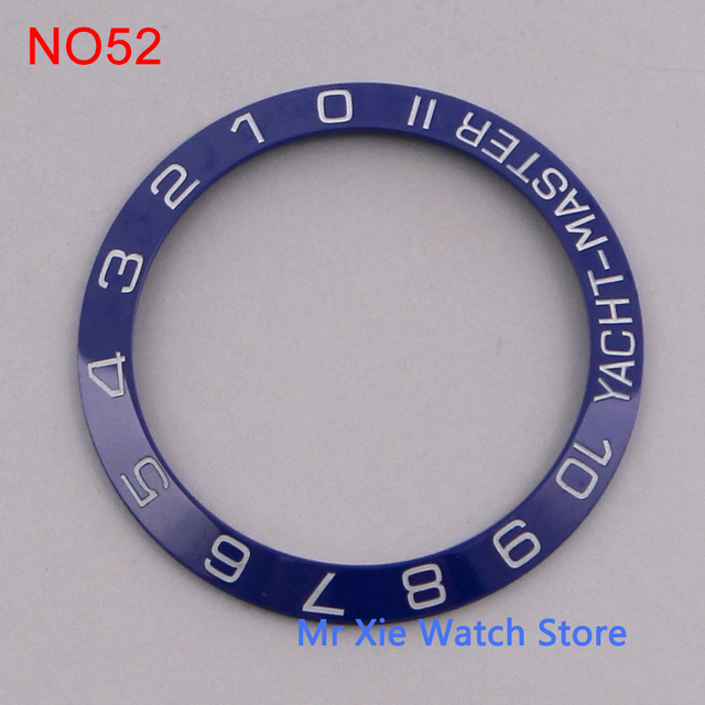 38mm watch strap high quality ceramic bezel insert for 40mm watch case accessories inner diameter 30.5mm