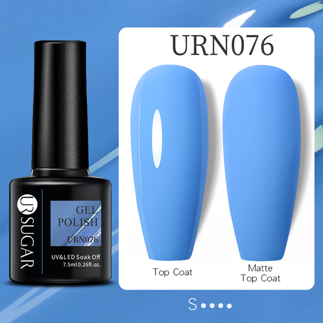 UR SUGAR Thermal Luminous UV Gel Nail Polish 2 in 1 Color Change Glow in the Dark Nail Art Design Varnish Soak Off Manicure