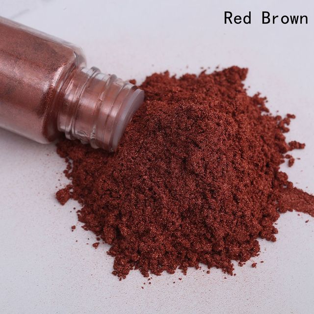 Colorful pearl mica pigment powder for nails glitter art, soap making epoxy resin eyeshadow lipstick car paint