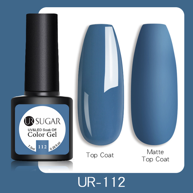 ur sugar 7.5ml gel nail polish nail color soak off uv gel varnish semi permanent uv gel nail art varnish base top coat