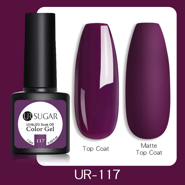 UR SUGAR Nail Gel Polish Red Pink Series Gel Varnish All for Nails Art Base Top UV Semi-Permanent Nail Gel