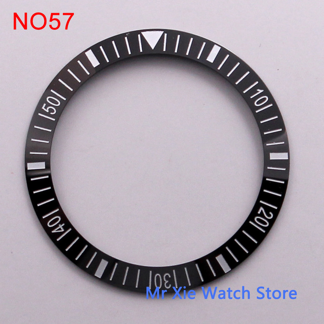 38mm watch strap high quality ceramic bezel insert for 40mm watch case accessories inner diameter 30.5mm