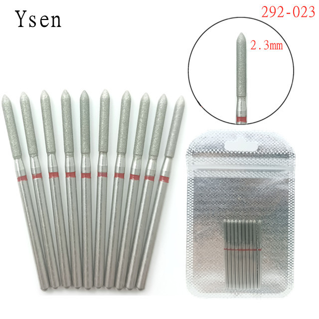 10pcsSet Diamond Nail Drill Bit Artery Electric Cutters For Pedicure Manicure Files Cuticle Burr Nail Tools Accessories