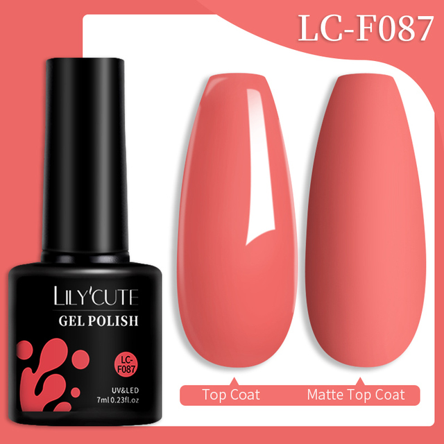 LILYCUTE Thread Shell Nail Gel Polish 7ml Pearl Shell Semi Permanent UV Gel Base Top Coat Popular in Autumn and Winter