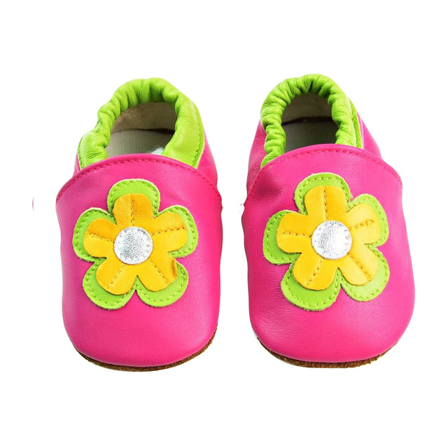 Unisex Infant Baby Shoes Toddler Toddler Baby Soft Soled Cowhide Bottom Skid-Proof Boys Girls Animal First Walkers 0-24 Month