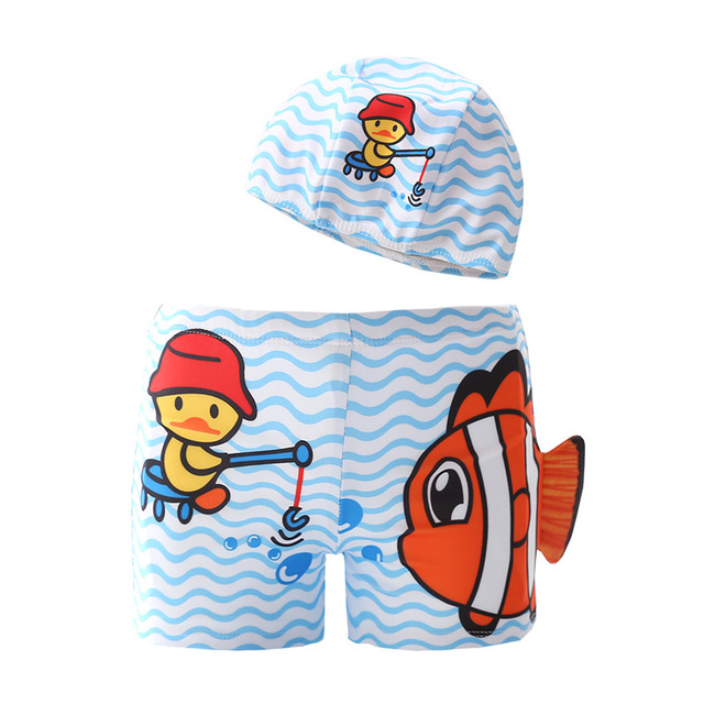 Children Swimming Trunks Cartoon Dinosaur Kids Swimwear For Boys Toddler Swimsuit Boy Shorts For Swimming Baby Bath Tub Set