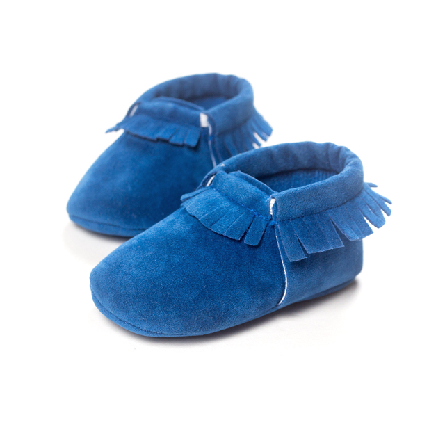 Newborn Baby Shoes Infant Boys Girl First Walker Suedo Cotton Sophie Sole Princess Fringe Toddler Baby Crib Casual Moccasins Shoes