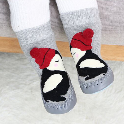 baby indoor sock shoes newborn baby socks winter thick terry cotton baby girl sock with rubber soles infant animal funny sock