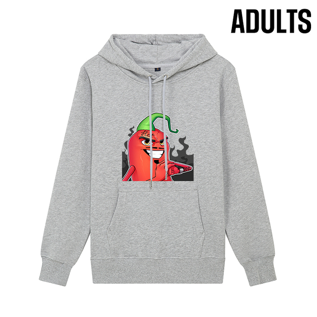 Children Hoodie Merch EdisonPts Pepper Autumn Winter Kid Long Sleeve Thick Hooded Sweatshirts Edison Pts Family Clothes