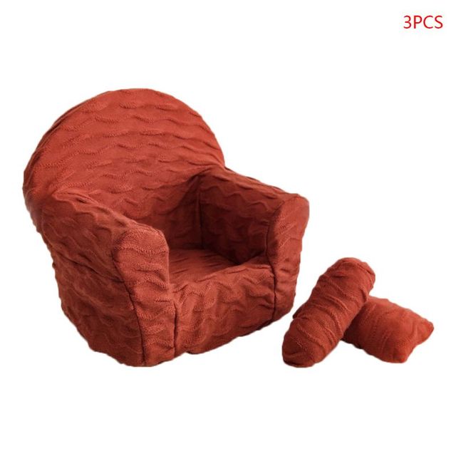 3pcs/set Newborn Baby Posing Mini Sofa Arm Chair Pillows Infant Photography Props Photo Accessories