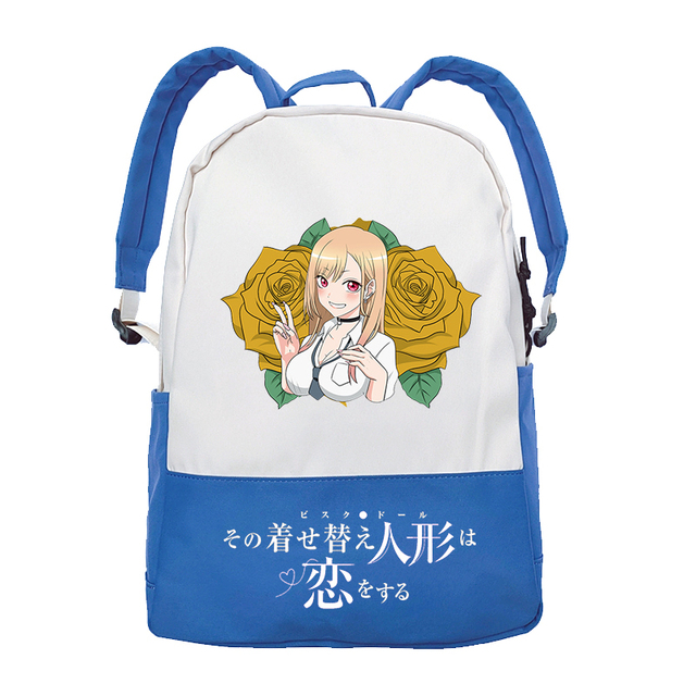 Anime Manga My Sweetheart Dress Students Backpack Large Capacity School Bag Shoulder Bags High Quality For Boys Girls