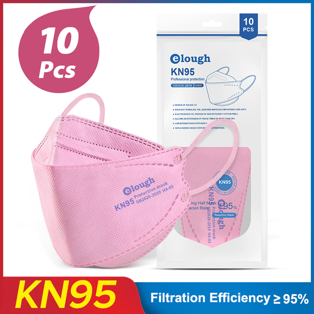 KN95 Face Mask FFP2 Mascarilla FPP2 Homolucada Protective Face Mask Mascarillas Colores Respirator Mask ffp2Filter Mask FP2 Masks