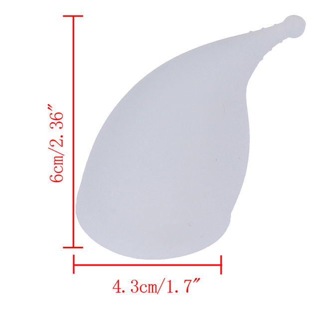 1pc Medical Silicone Menstrual Cup Feminine Hygiene Menstrual Period Cup Lady Health Care Cup