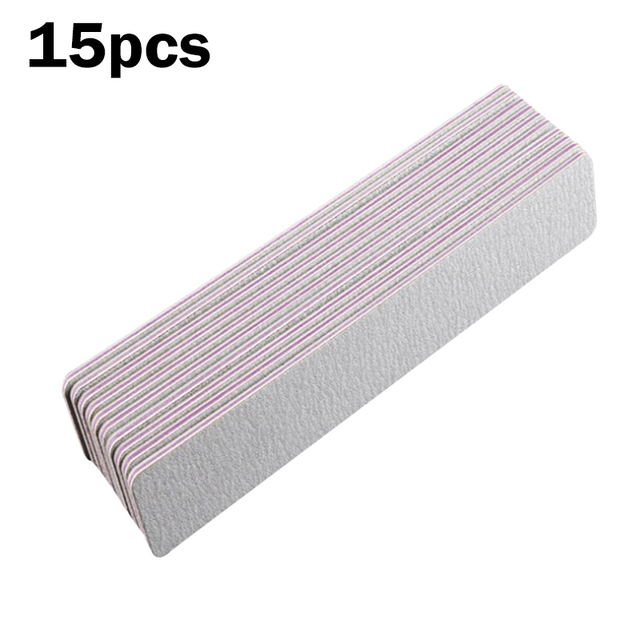 Nail File 100/180 Professional Sandpaper Set Nail File Sanding Buffer Block Nail Pedicure Manicure Polishing Tools