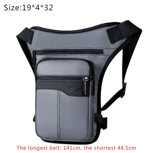 Men Nylon Waist Drop Leg Bag Thigh Hip Belt Bum Fanny Pack Military Tactical Women Riding Motorcycle Messenger Shoulder Bags