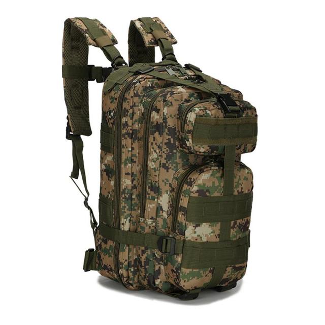 25L Army Backpack Unisex Outdoor Hiking Bag Military Tactical Trekking Bag Plaid Bag