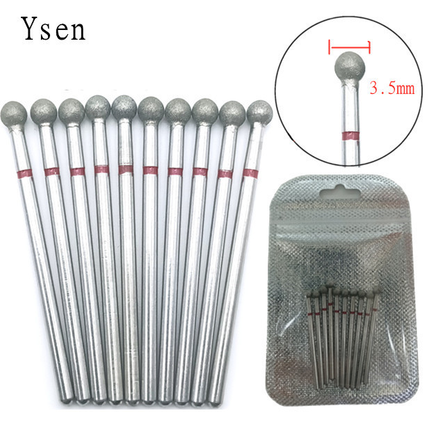 10pcsSet Diamond Nail Drill Bit Artery Electric Cutters For Pedicure Manicure Files Cuticle Burr Nail Tools Accessories