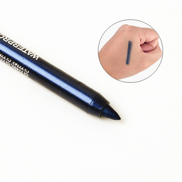 1pc Selling Charming Women Long※ Waterproof Eyeliner Pencil Pigment Deep Green Color Eyeliner Beauty Makeup Beauty Tools