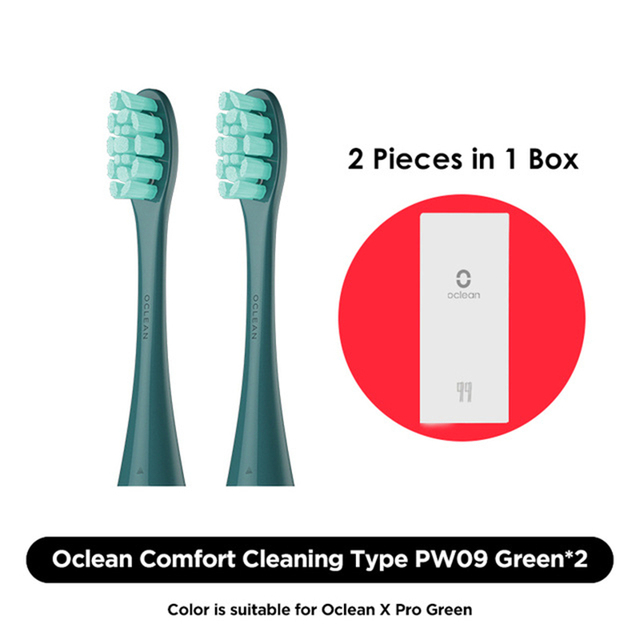 Oclean X Pro Elite/X Pro/F1/Air 2/One 2/4pcs Replacement Brush Heads for Electric Toothbrush Deep Cleaning Toothbrush Heads