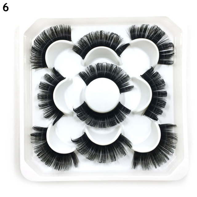 Lashes DD Curl 23-28mm Russian Volume Mink Lashes 3D Mink Eyelashes Lashes Reusable Fluffy False Lashes Russian