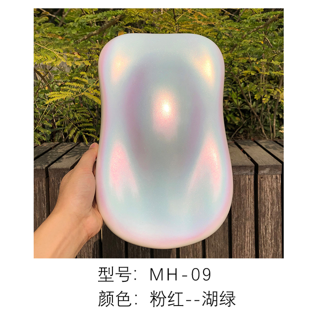 MH Magic Starry Sky Mirror Holographic Effects Chameleon Transparent Rainbow Nail Art Flake Pigment Powder Nail Art Powder