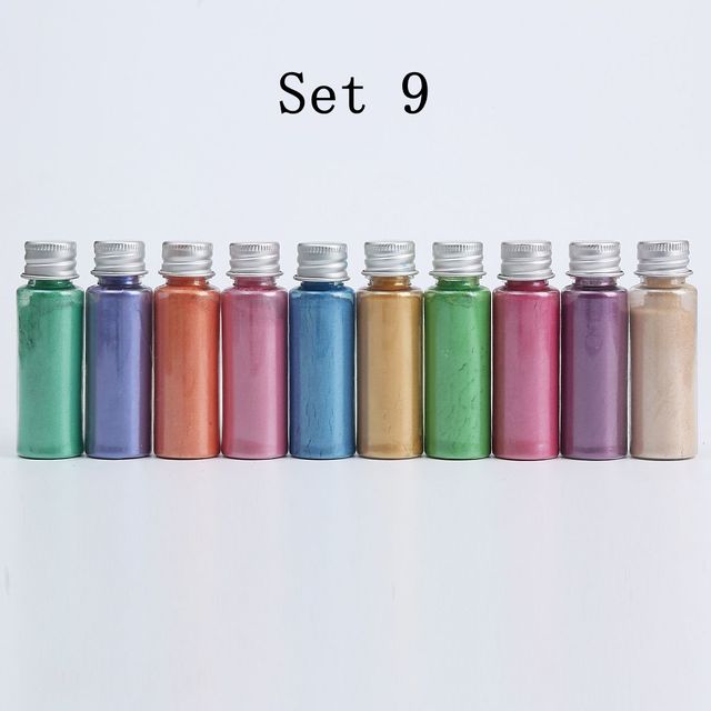 10/30 Color Cosmetic Grade Pearlescent Natural Mica Powder Mineral Epoxy Resin Dye Pearl Pigment For DIY Jewelry Crafts Making New