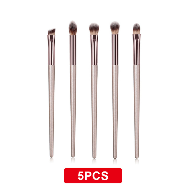 Hot Champagne Makeup Brushes Set for Cosmetics Foundation Powder Blush Eyeshadow Kabuki Blending Face Beauty Makeup Tool