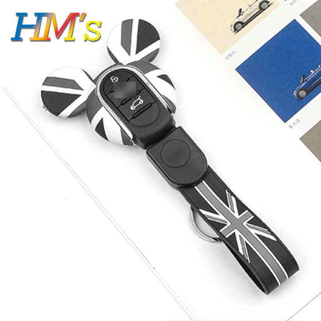 Car Styling Accessories For MINI JCW Cooper One S Countryman F60 F54 F55 F56 F57 Cars Key Cover Chain Keychain Holder