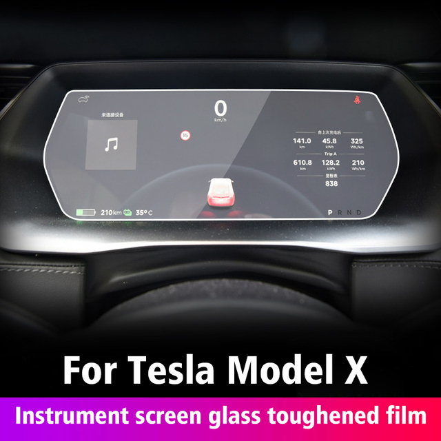 Car Windshield Tempered Film for Tesla Model 3 Model Y Center Control Touch Navigation Screen Protector Decoration Accessories