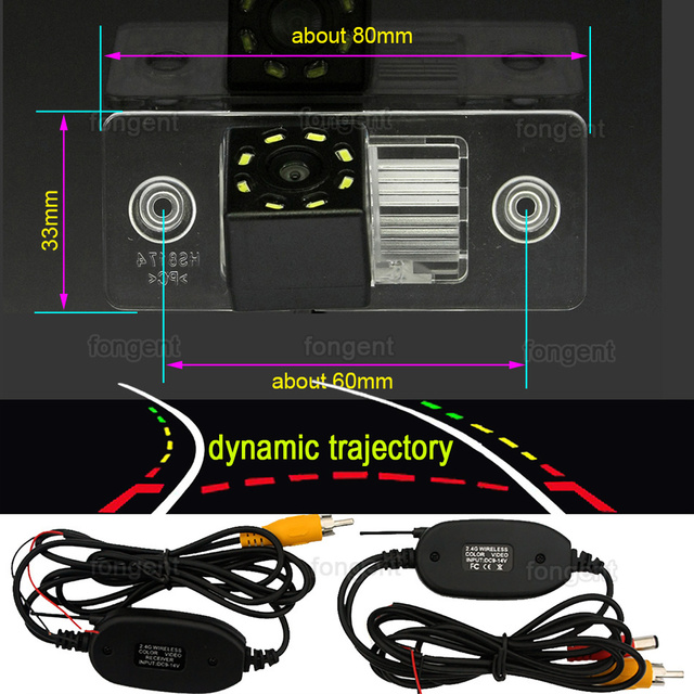 Car Reversing Camera For Volkswagen Tiguan Santana Touareg polo passat golf scirocco jetta bora mk4 2010 2009 2008 2007 2006 2005