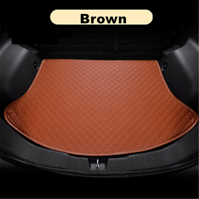 Sengayer Car Trunk Mat Waterproof Auto Tail Boot Carpet Flat Side Cargo Carpet Liner Fit For Peugeot 3008 2013 2014 15-2017