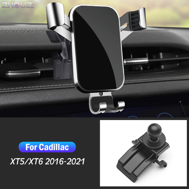 Car Mobile Phone Holder For Cadillac XT4 XT5 XT6 ATS CT4 CT5 CT6 XTS Air Outlet Mounts GPS Navigation Holder Bracket Accessories