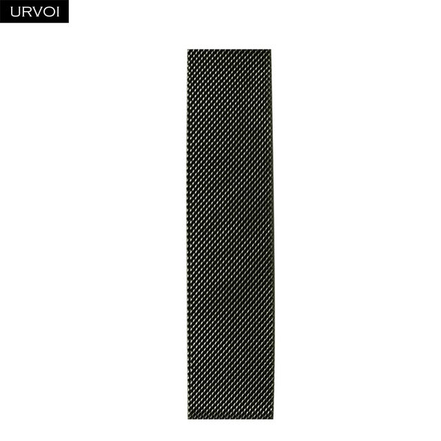 URVOI Mesh Strap for Apple Watch Series 7 6 SE 543 milanese Loop Band for iwatch Stainless Steel Colors Black Silver Blue 4145mm