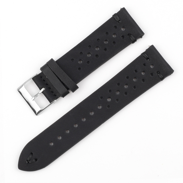 Onthelevel Leather Watch Strap 18mm 20mm 22mm 24mm Gray Color Watch Band Quick Release Watch Straps Replacement