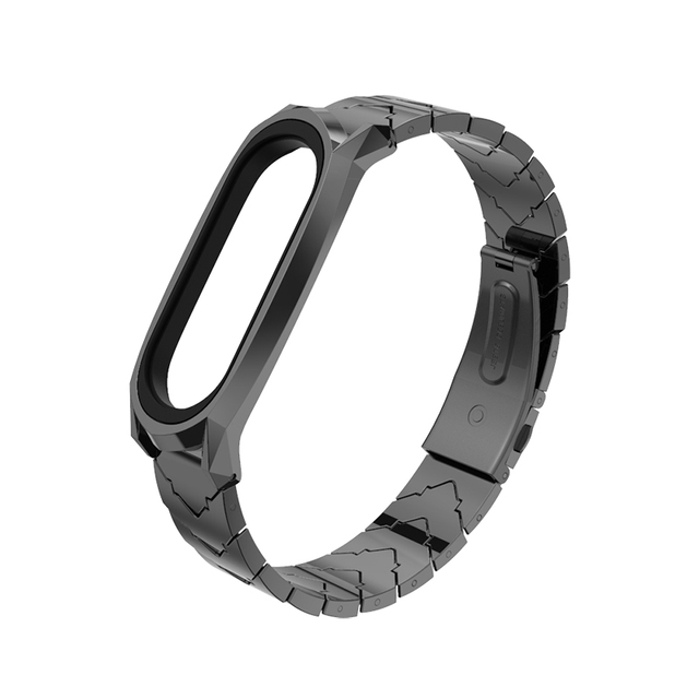 Strap for Xiaomi Mi Band 6 5 NFC Universal Metal Wrist Bracelet for Mi Band 4 Strap Stainless Steel Wristbands for Mi Band 3 Correa