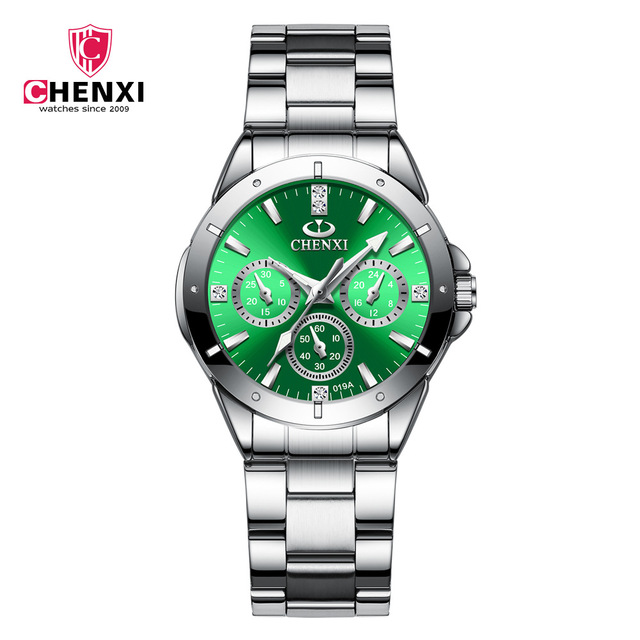 CHENXI Fashion Colors Top Brand Relogio Luxury Women's Watches Casual Waterproof Women's Watch Fashion Dress Rhinestone Watch 2022