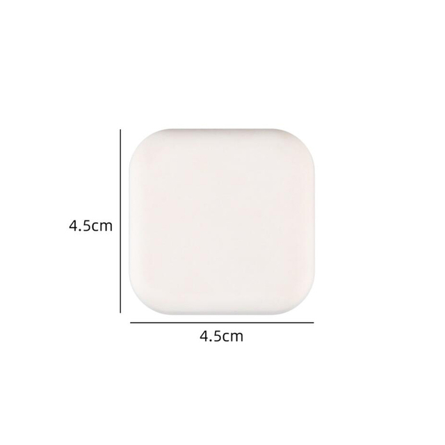 4pcs Silicone Door Handle Bumpers Self Adhesive Deurstopper Protection Porte Pad Mute Stikcer Round Square Wall Protector Pads