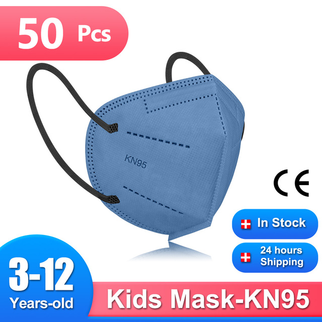 baby masks kids kn95 disposable face mask mascarillas fpp2 ninos homology ad ffp2 children safety dust protection non woven mask