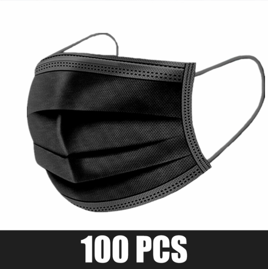 10-200pcs Meltblown Disposable Face Mask 3 Layers Mascarillas quiurgicas homology adas Adult Mouth Mask Paintball Masque Fast Ship