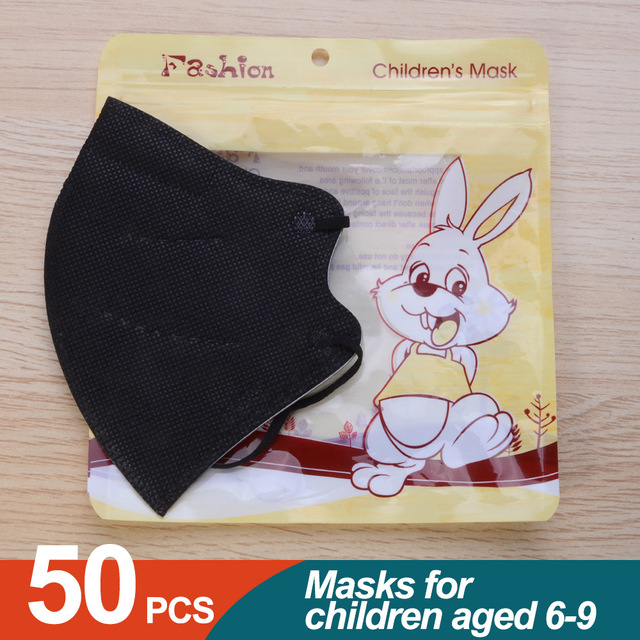 10/20/50pcs ffp2mask niños 6-9old mask for children kn95 mascarillas niños ce washable kids ffp2reutilizable fpp2 infantil masks