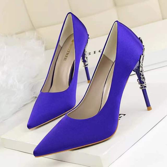 2022 Summer Women Glitter Rhinestones High Heel Shoes Spring Luxury Genuine Leather Pointed Sexy Crystal Party Wedding Shoes