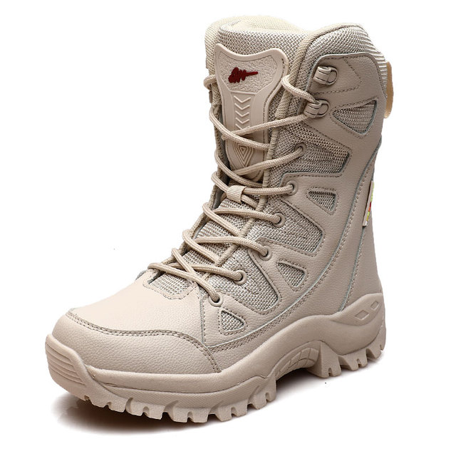 High Quality Winter Leather Women Boots Plush Warm Snow Boots Waterproof Outdoor Sneakers