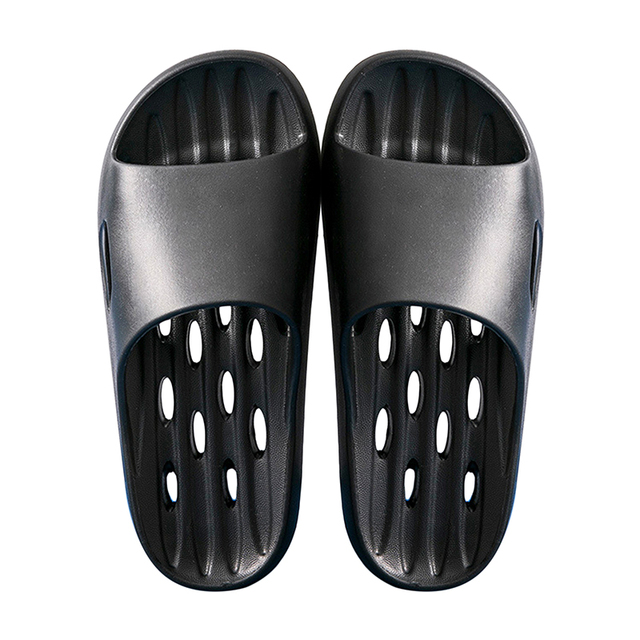 2022 Home Family Bath Shoes Indoor Non-slip Unisex Solid Soft Bottom Slippers Sandals Women and Men Slippers Flat Shoes