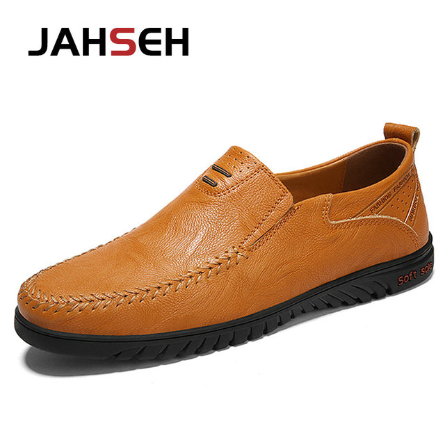 Genuine Leather Men Luxury Shoes Brand Hollow Casual Slip On Formal Loafers Men Moccasins Italian Black Male Driving Shoes