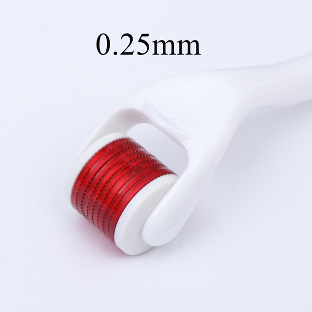 540 derma roller micro needles 0.2/0.25/0.3mm length titanium dermoroller microneedle roller for face skin care body treatment